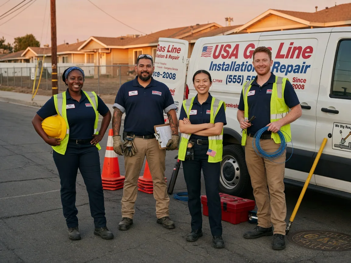 Gas Line Installation company in Elverta, CA